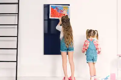 Lavagna magnetica con pennarello colore blu notte scuro