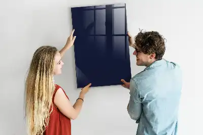 Lavagna magnetica con pennarello colore blu notte scuro