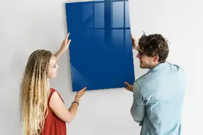 Lavagna magnetica con pennarello di colore blu