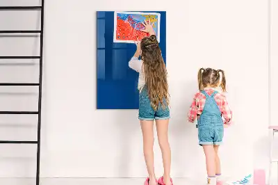 Lavagna magnetica con pennarello di colore blu