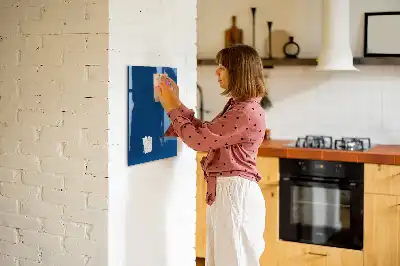 Lavagna magnetica con pennarello di colore blu