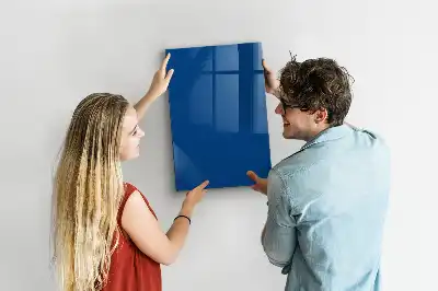Lavagna magnetica con pennarello di colore blu