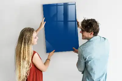 Lavagna magnetica con pennarello di colore blu