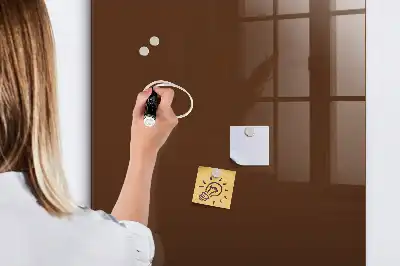 Lavagna magnetica per disegnare colore marrone