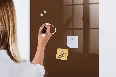Lavagna magnetica per disegnare colore marrone