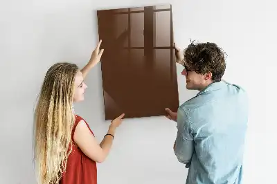 Lavagna magnetica per disegnare colore marrone