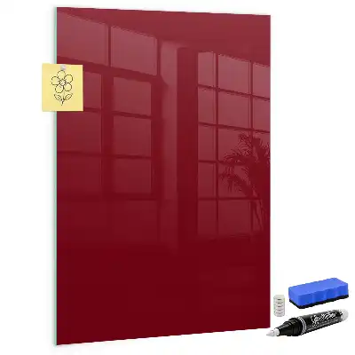 Lavagna magnetica per disegnare colore bordeaux