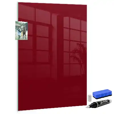 Lavagna magnetica per disegnare colore bordeaux
