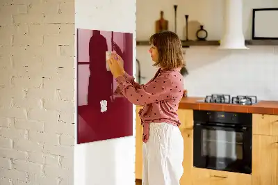 Lavagna magnetica per disegnare colore bordeaux