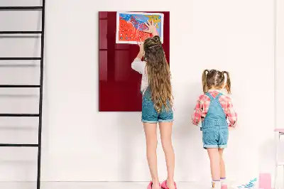 Lavagna magnetica per disegnare colore bordeaux