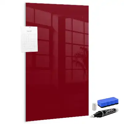 Lavagna magnetica per disegnare colore bordeaux