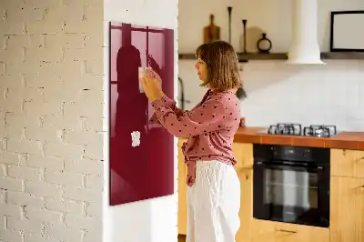 Lavagna magnetica per disegnare colore bordeaux