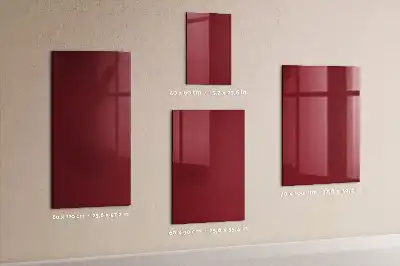 Lavagna magnetica per disegnare colore bordeaux