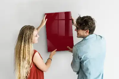 Lavagna magnetica per disegnare colore bordeaux