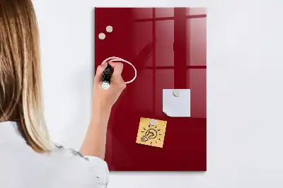Lavagna magnetica per disegnare colore bordeaux