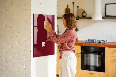 Lavagna magnetica per disegnare colore bordeaux