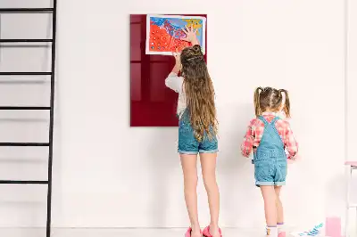 Lavagna magnetica per disegnare colore bordeaux
