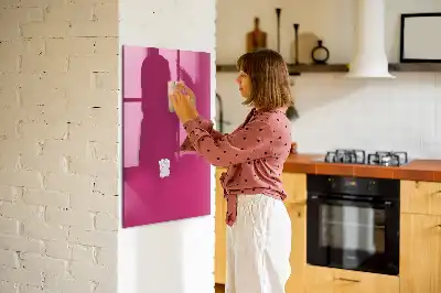 Lavagna magnetica per disegnare di colore rosa intenso