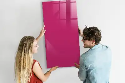 Lavagna magnetica per disegnare di colore rosa intenso