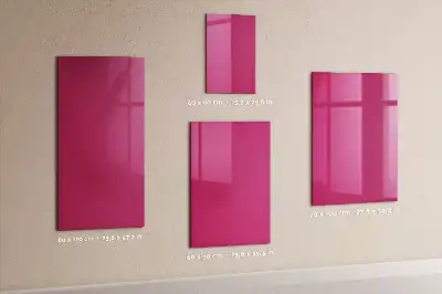 Lavagna magnetica per disegnare di colore rosa intenso