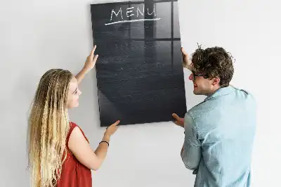 Lavagna magnetica per disegnare tabellone per il menu