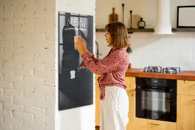 Lavagna magnetica per disegnare tabellone per il menu