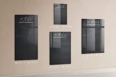 Lavagna magnetica per disegnare tabellone per il menu