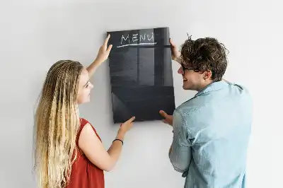 Lavagna magnetica per disegnare tabellone per il menu