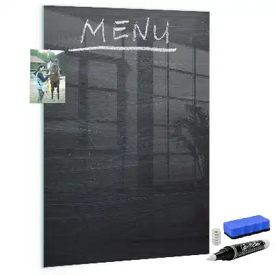 Lavagna magnetica per disegnare tabellone per il menu