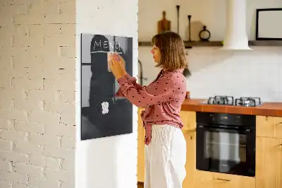 Lavagna magnetica per disegnare tabellone per il menu