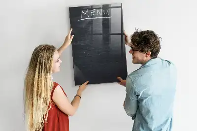 Lavagna magnetica per disegnare tabellone per il menu