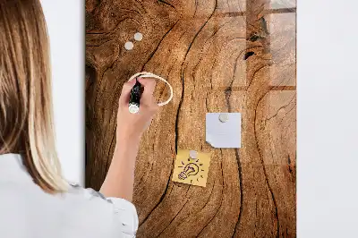 Lavagna magnetica per disegnare in legno antico