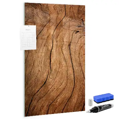 Lavagna magnetica per disegnare in legno antico