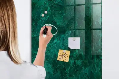 Lavagna magnetica per disegnare modello blocco di smeraldo