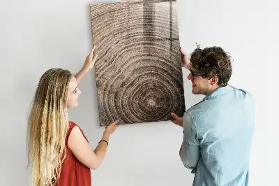 Lavagna magnetica con pennarello anelli dell'albero