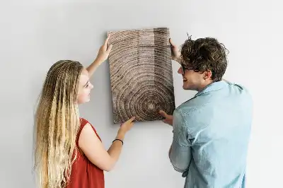 Lavagna magnetica con pennarello anelli dell'albero