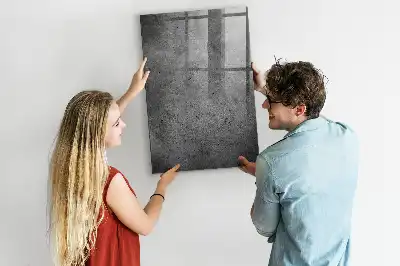 Lavagna magnetica con pennarello colore cemento
