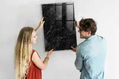 Lavagna magnetica per disegnare colore marmo scuro