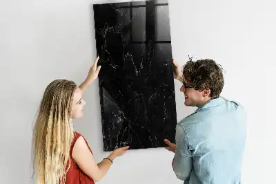 Lavagna magnetica per disegnare colore marmo scuro