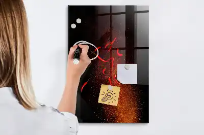 Lavagna magnetica per disegnare