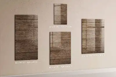 Lavagna magnetica con pennarello in legno nuovo
