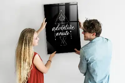 Lavagna magnetica con pennarello modello Avventura