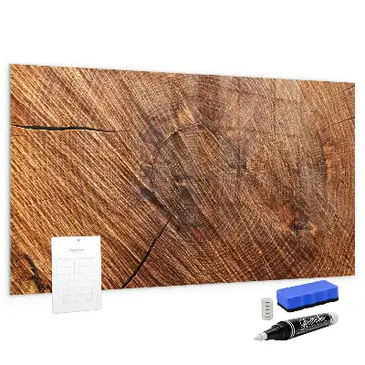 Lavagna magnetica scrivibile in legno decorativo