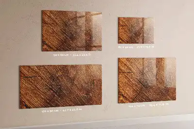 Lavagna magnetica scrivibile in legno decorativo