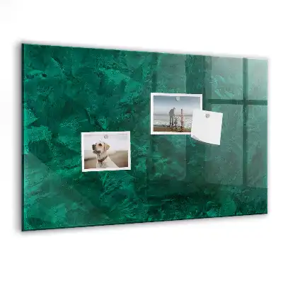 Lavagna magnetica scrivibile colore verde smeraldo