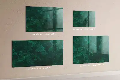 Lavagna magnetica scrivibile colore verde smeraldo