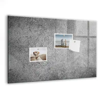 Lavagna magnetica con pennarelli in stile industriale