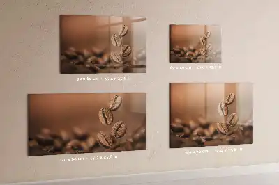 Lavagna magnetica scrivibile chicchi di caffè