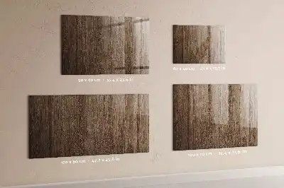 Lavagna magnetica con pennarelli in legno scuro