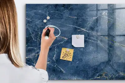 Lavagna magnetica scrivibile in elegante marmo